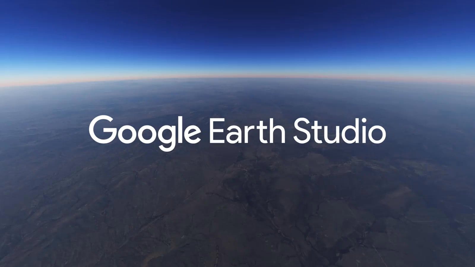 Google Earth Studio — B-Reel